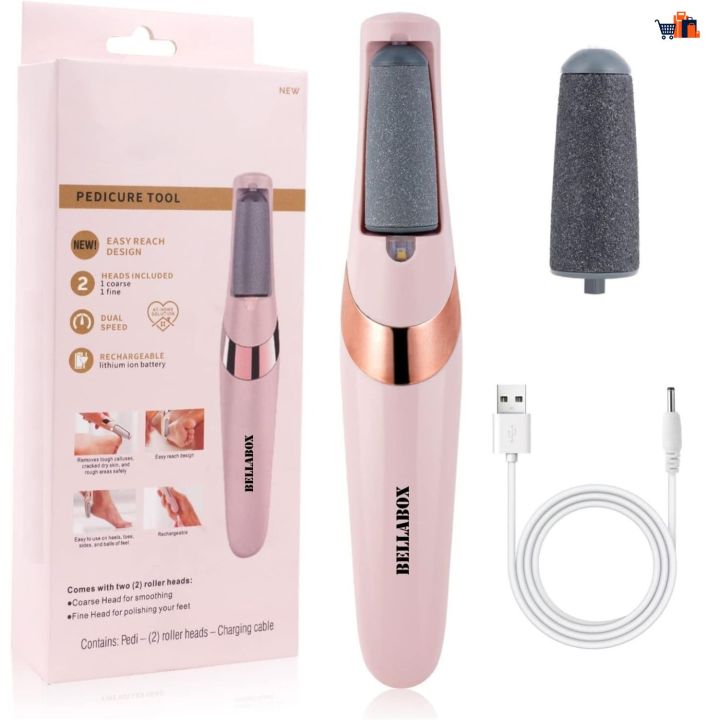 Rechargeable Electric Pedi Foot Filer Effective Callus Remover For Soft Smooth Feet With Easy Use And Reliable Performance